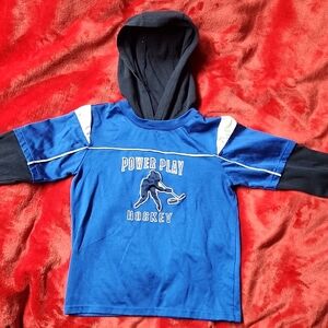 Athletic Works Blue Power Play Hockey Hoodie